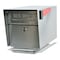 Mail Boss Mail Manager PRO 316 SS Locking Post-Mount Mailbox, Black, USPS 805914 - alternate 1
