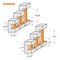 Cmt SOLID SURFACE - INLAY BIT D=7/8inx1/4in H=3/16in S=1/2in 880.511.11 - alternate 3