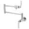 Kingston Brass Wall Mount Pot Filler Faucet, Polished Chrome KS4101KL - alternate 1