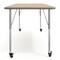 Flash Furniture Commercial Adjustable Height Rectangular Activity Table - Locking Casters-LT NAT XU-A3072-REC-LTNAT-T-A-CAS-GG - alternate 10