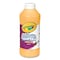 Crayola Artista II Washable Tempera Paint, Peach, 16 oz Bottle 54-3115-033 - alternate 1