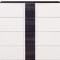 Homeroots White And Grey Chest With 5 Drawer 384008 - alternate 8