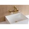 Kingston Brass Double-Handle Wall Mount Bathroom Faucet, Brushed Brass KS7257PX - alternate 5