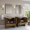 James Martin Vanities Hudson 30" Single Vanity, Honey Oak w/ 3 CM Carrara Marble Top 435-V30-HNO-3CAR - alternate 10