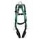 Msa Safety V-FORM Harness, M, 400 lb., Quick-Connect Chest/ Qwik-Fit Leg Straps, Back, Chest, Hips D-Ring 10197436 - alternate 4