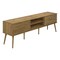 Monarch Specialties TV Stand, 72'', Media Entertainment Center, Living Room, Walnut Laminate, Contemporary, Modern I 2784 - alternate 4