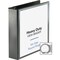 Business Source Ring Binder, Blk, Chipboard/Polypropylene BSN68020 - alternate 2