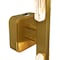 Cwi Lighting Curva Integrated LED 36in Brass Vanity Light with Handcrafted Glass 1725W36-2-624 - alternate 7