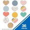 Carson Dellosa We Belong Jumbo Hearts & Dots Cut-Outs, 12-Piece Set, 3PK 120650 - alternate 4