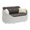 Homeroots 64" Gray Fabric Sofa 571365 - alternate 7
