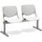 Kfi Kool Beam Seat Beam Seating, Gray Back, 47 in W 22â€ L 31â€ H, Polypropylene Seat 2300BEAM2-BP13-SP08 - alternate 1