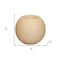 Homeroots Set of Two Beige Round Flameless Designer Candle, 2PK 517662 - alternate 5