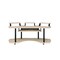 Homeroots 83" Natural and Black Music Recording Studio Desk 491454 - alternate 6