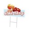 Signmission Cake Shop Die Cut Yard Sign & Stake outdoor plastic coroplast window, C-DC-1216-Cake Shop19 C-DC-1216-Cake Shop19 - alternate 1