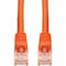 Add-On 15FT RJ-45 MALE TO RJ-45 MALE CAT6 STRAIGHT ORANGE UTP COPPER PVC PATC ADD-15FCAT6-OE - alternate 1