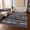 Homeroots 3' X 5' Black Taupe And Beige Faux Bois Washable Indoor Outdoor Area Rug 614473 - alternate 8