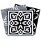 Homeroots 6" X 6" Black White and Gray Mosaic Peel and Stick Tiles 399872 - alternate 1