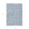 Homeroots 8' X 10' Blue And Ivory Abstract Washable Indoor Outdoor Area Rug 588507 - alternate 9