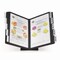 Durable Office Products VARIO Document Holder, 10 Panels 15.5 x 6.5 x 10.75, Black Borders 552201 - alternate 7