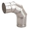 Selkirk Elbow, 4 in Connection, Galvanized Steel Silver 104230 - alternate 10