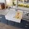 Kibi Pillar 30in Kitchen Farmhouse Fireclay Workstation Sink K2-SF30PIT - alternate 9