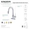 Kingston Brass Single-Handle Pull Down Sprayer Bar Faucet, Matte Black LS2460NYL - alternate 2