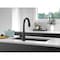 Delta Monrovia Single Handle Pull-Down Kitchen Faucet 9191-BL-DST - alternate 6