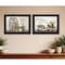 Homeroots Set Of Two Choose Joy Black Framed Print Wall Art, 2PK 407922 - alternate 4