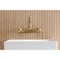 Kingston Brass Double-Handle Wall Mount Bathroom Faucet, Brushed Brass KS7257AX - alternate 6