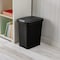 Sterilite 7.5 Gal. Black TouchTop Wastebasket 10439004 - alternate 6