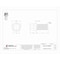 Zoro Select Not Graded, 3/8"-16 Flange Bolts, Plain Stainless Steel, 3/4 in L, 5 PK 1-12B-37C-75 - alternate 4