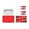 Tekton 4pc Phillips and Slotted Screwdriver Set w/Mini Stacking Tool Box-4in Shanks, #1-#2, 5.5-6.5 mm DWZ90604 - alternate 10