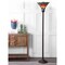 Jonathan Y Dragonfly Tiffany-Style 71" Torchiere Floor Lamp, Bronze/Green JYL8002B - alternate 8