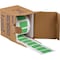 Brady PermaSleeve HX Heat Shrink Double Sided Wire Marking Sleeves, 0.75 in. x 2 in. W, Green, Roll of 100 2HX-750-2-GR-S - alternate 1