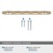 Amerock London 6-5/16 in 160 mm Center-to-Center Golden Champagne/Polished Chrome Cabinet Pull BP36650BBZ26 - alternate 5