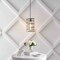 Jonathan Y Helisa 7.25" 1-Light Modern Contemporary Iron Spiral LED Pendant, Antique Silver JYL7910C - alternate 11