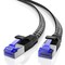 Maximm 15ft Cat7 Shielded Ethernet Cable 10Gbps 600MHz, Black C7F-15FT-BKBRD - alternate 1