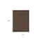 Homeroots 10' X 14' Dark Brown And Brown Geometric Indoor Outdoor Area Rug 551547 - alternate 9