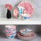 Spice By Tia Mowry Savory Saffron 18 Piece Fine Ceramic Dinnerware Set in Coral 97184.18 - alternate 8