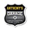 Signmission Anthony's Garage I Can Fix Everything But Stupid, 6 Inch X 6 Inch, Plastic Sign SHI-P-6-490-ANTHONY - alternate 1