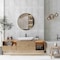 Apollo Tile Terraforma 12x24 in. White Fluted Terrazzo Large Wall Tile (7.75 sq ft/case) 4PK TRZ88SIRVIC1224 - alternate 7