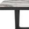 Homeroots 72" Black Wood Trestle Base Dining Table 654252 - alternate 15
