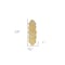 Homeroots 2" X 6" Natural Off White Medical Grade Double Sheepskin Throw Blanket 388647 - alternate 6