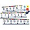 Teacher Created Resources Wildflowers Number Line -20 to +120 Bulletin Board Set, 24-Piece Set 6817 - alternate 1
