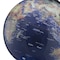 Homeroots 18" Blue Black And Navy Polyresin Dual Globe 468308 - alternate 6