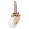 Prosource Swivel Caster, 1-1/4 in Dia Wheel, 1-1/4 in W Wheel, White, 40 lb, Steel Housing Material JC-B08-PS - alternate 1