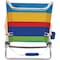 Rio Brands 5-Position Aluminum Lay Flat Beach Chair SC590-220405PK4 - alternate 5