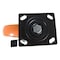 Vestil Polyurethane Swivel With Brake Caster 8 In. Diameter x 2 In. Width 925 lb Orange/Silver CST-E6-8X2PUP-SWB - alternate 11