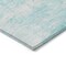 Homeroots 3' X 5' Aqua Ivory And Teal Blue Abstract Washable Indoor Outdoor Area Rug 582194 - alternate 7