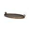 Homeroots 16in Antiqued Gold Metal Hand Finished Oval Vanity Tray With Handles 731277 - alternate 6